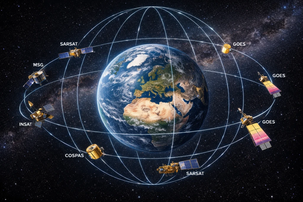 satellites coverage satellites coverage